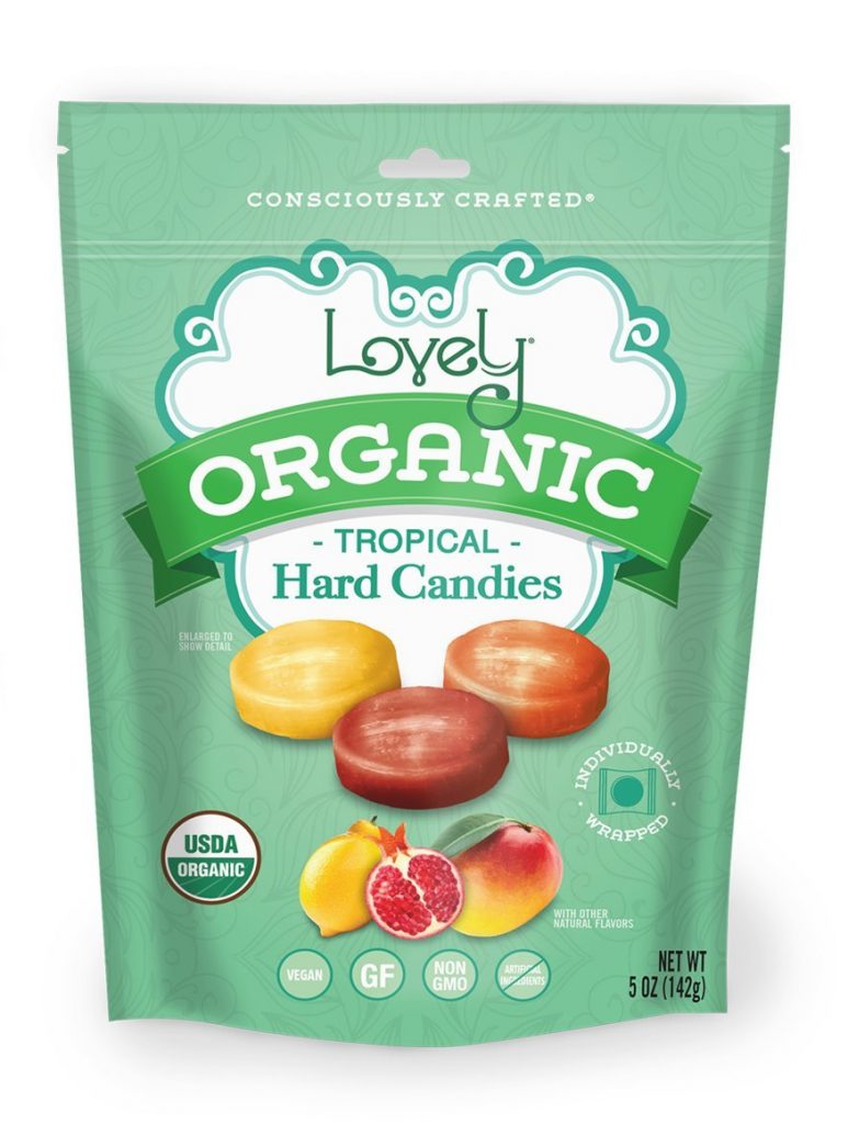 Organic Tropical Hard Candies - Lovely Co