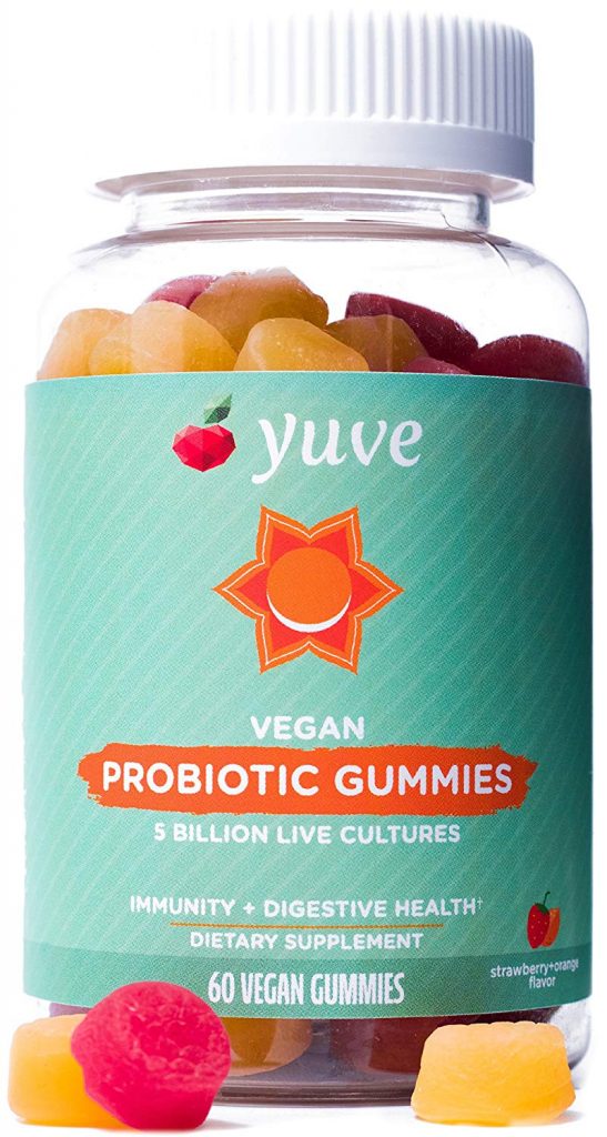 Vegan Sugar-Free Probiotic Gummies from Yuve